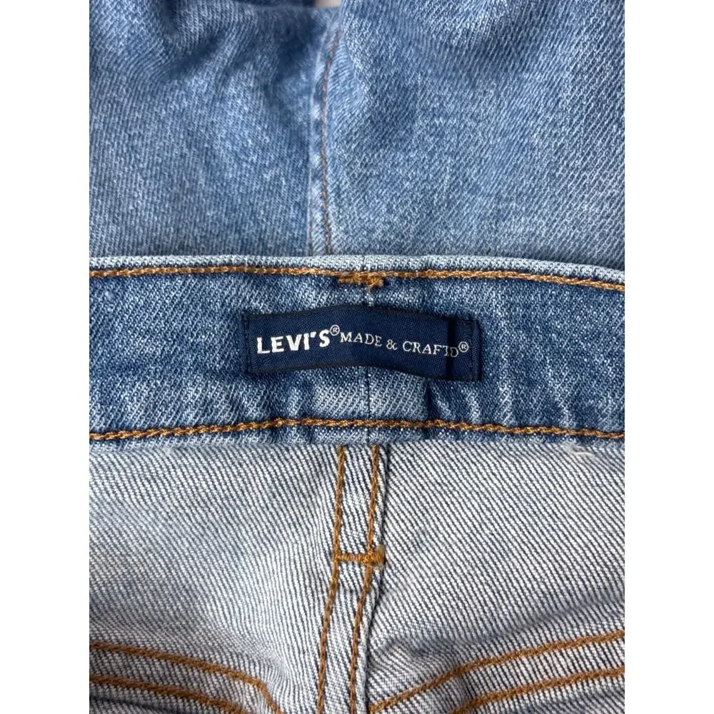 Levis Made & Crafted Jeans 28 x 29 Mens 502 Taper Selvedge Stretch Denim